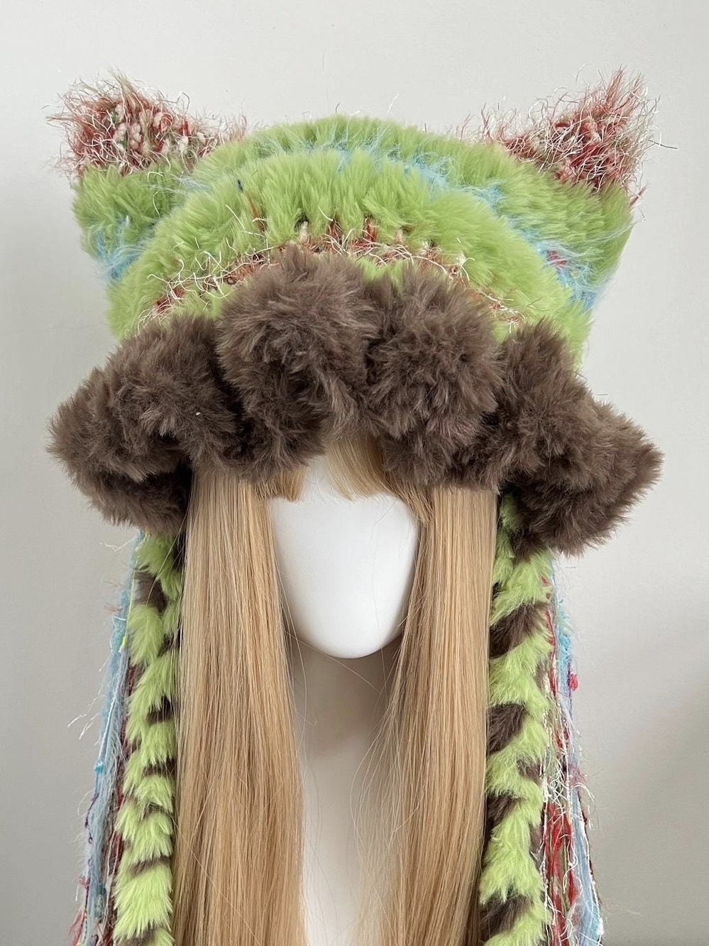 HandmadeFuzzy Cat-Ear Winter Hat